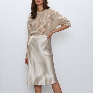 Aritzia Babaton Slip Midi Skirt